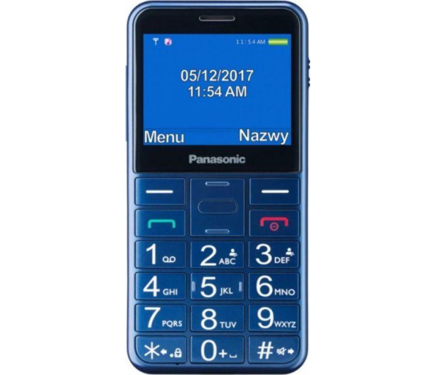PANASONIC KX-TU155 Niebieski - 1385203 - zdjęcie 2
